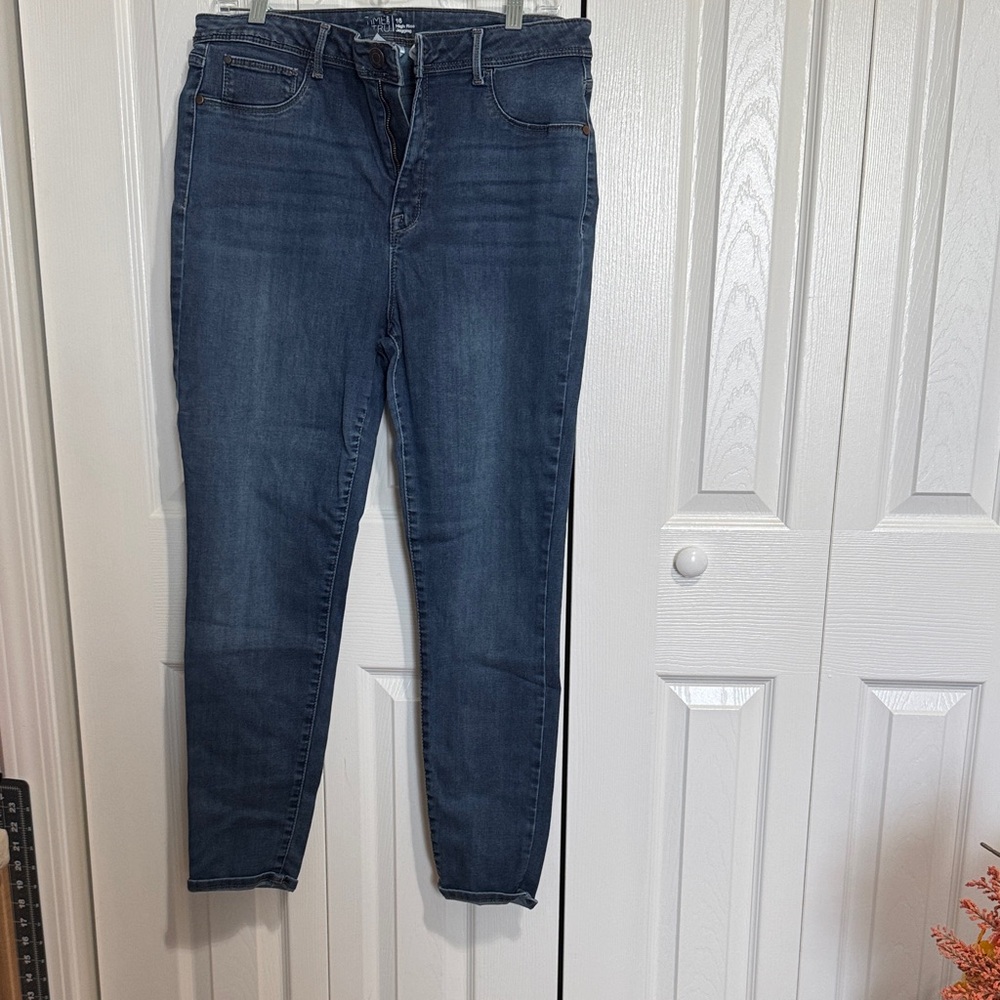 Time and Tru Dark Blue Skinny Jeans
